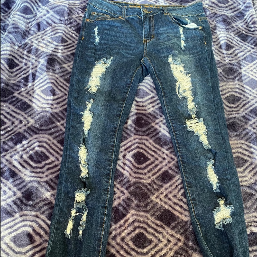 Ripped jeans